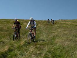 MTB cyklistika na polonině Boržava