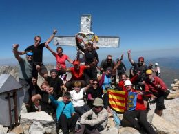 Na vrcholu Pico de Aneto 