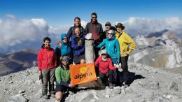 Na vrcholu Monte Perdido (3355 m)