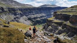 Sestup do kaňonu Ordesa v NP Ordesa i Monte Perdido