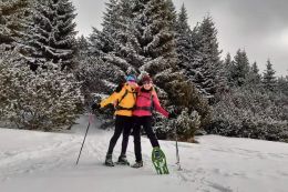 Zimní turistika v Raxalpe