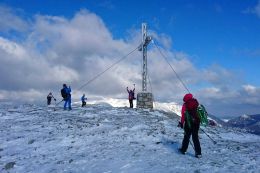 Zimní turistika v Raxalpe