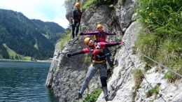 Laserer Alpin Klettersteig