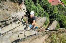 Základní ferratový kurz v Čechách