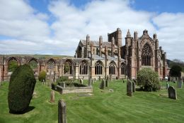 Zřícenina Melrose Abbey