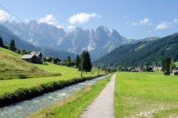 Cyklostezka k jezeru Gosausee