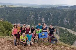 Srbsko - nad kaňonem řeky Uvac