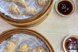 Plněné knedlíčky plněné masem