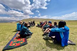 Kyrgyzstán - treking v Ťan-Šanu