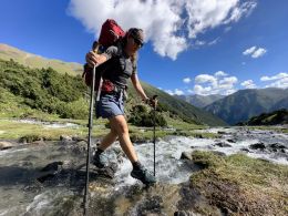 Kyrgyzstán - treking v Ťan-Šanu
