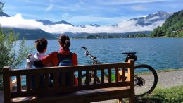 Tauernská cyklostezka a Zell am See na kole