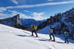 Totes Gebirge na skialpech