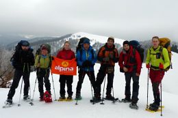 Ukrajina - zimní přechod Svidovce