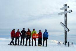 Ukrajina - zimní přechod hor