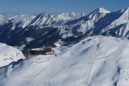 Pohled na hotel Rudolfshütte