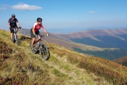 MTB na polonině Boržava