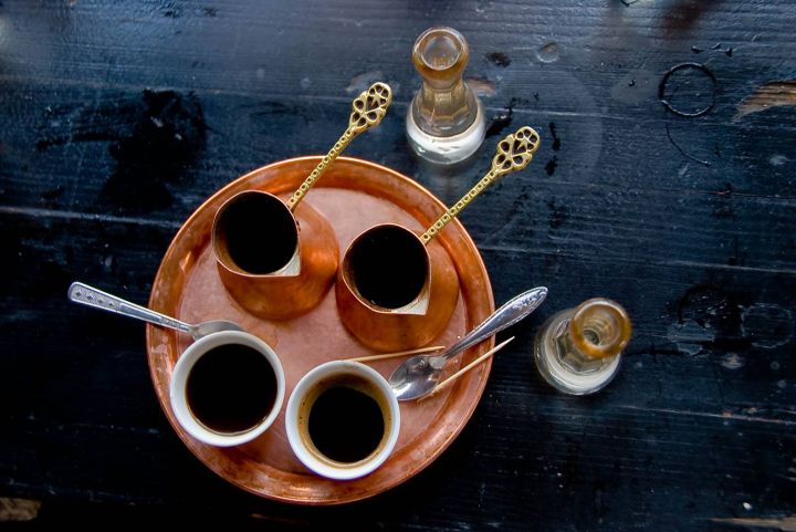 Bosenská káva v džezvách