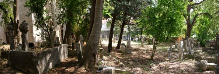 Starý muslimský hřbitov v Mostaru