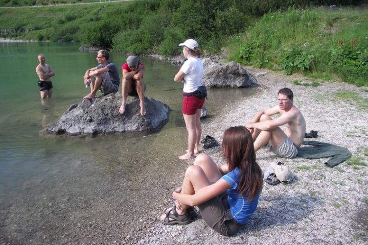 Dolomity - pohoda u vody ...