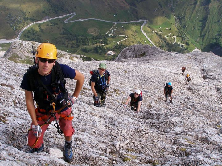 Dolomity - na ferratě