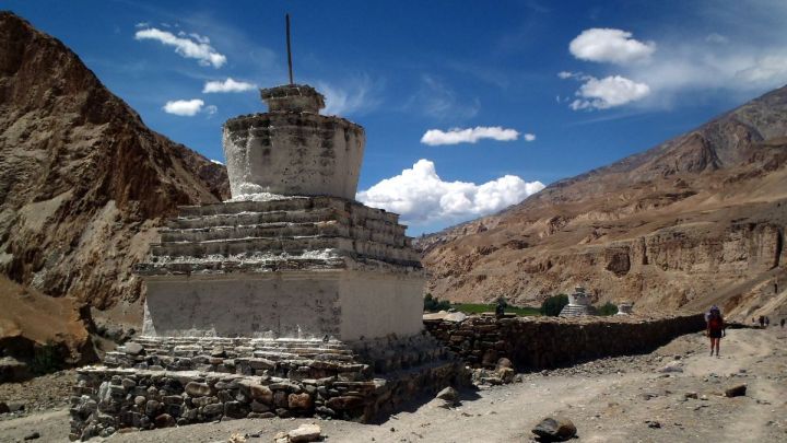Stupa v Ladakhu