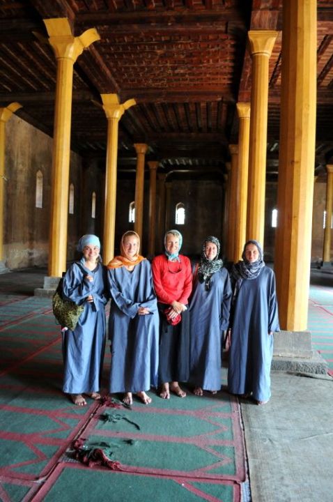 Páteční mešita (Jamia Masjid) - Srinagar