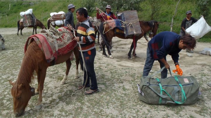 Trek s podporou koní