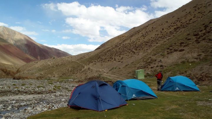 Tábořiště v Ladakhu