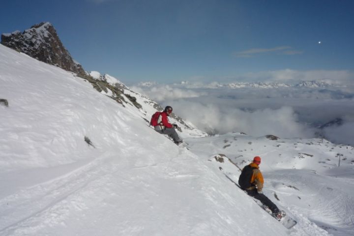 Kaprun - volné terény pro freeride