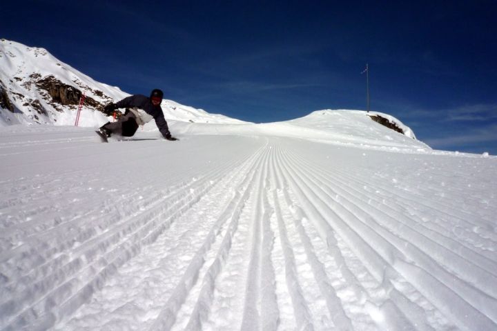 Kaprun - menšestr na všech sjezdovkách