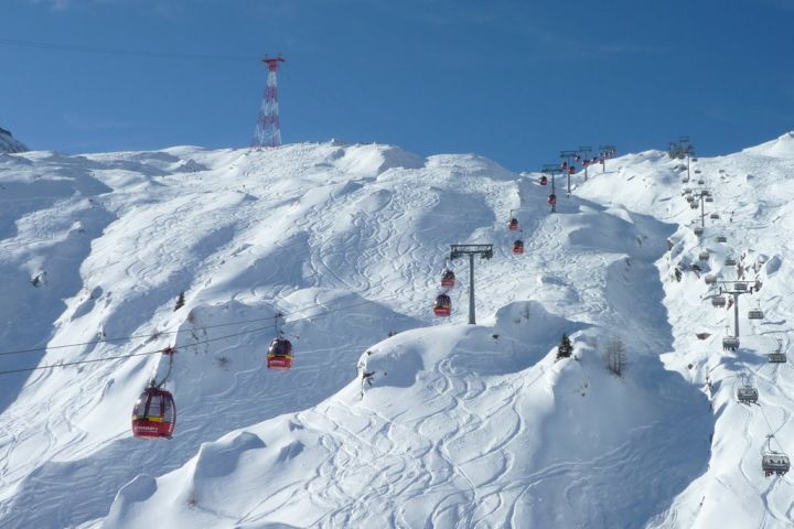 Kaprun - ledovec Kitzsteinhorn