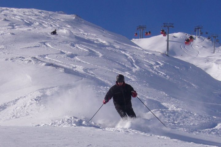 Kaprun - lyžování v prašanu