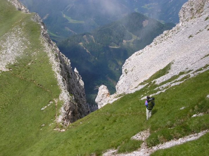Karavaky: hřeben Košuty s výhledy do Rakouska