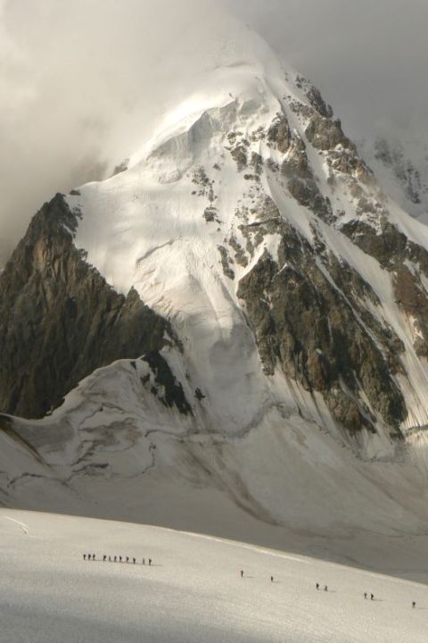 Kavkaz - ledovce