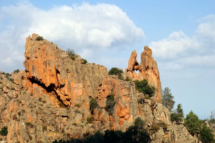 Korsika - útesy Calanches