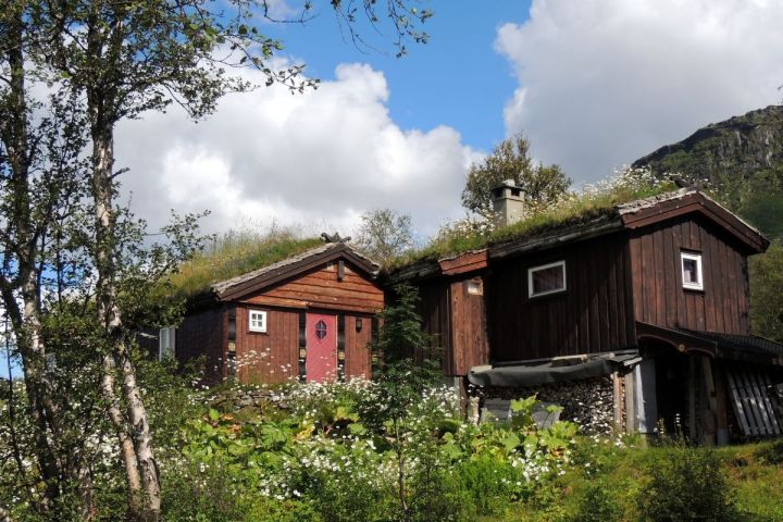 Typické norské obydlí