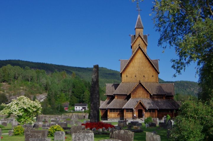 Dřevěný kostel v Heddalu