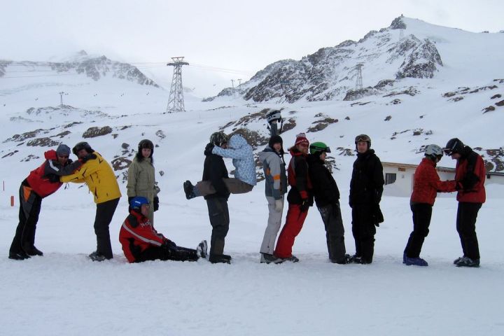 Pitztal - nápis Alpina