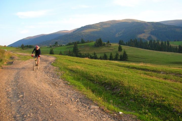 Podkarpatská Rus - horská cyklistika