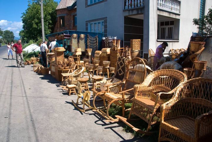 Košíkářská vesnice Iza