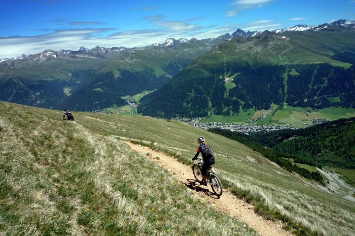 Švýcarsko MTB - single track
