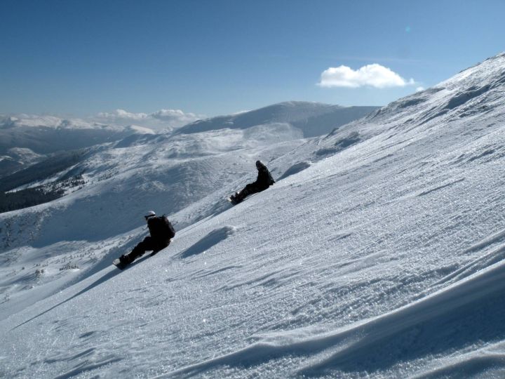 Ukrajina - freeride