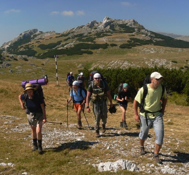 Malý Retezat - vzadu Piatra Iorgovanului
