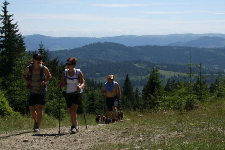 Turistika na ukrajinských poloninách